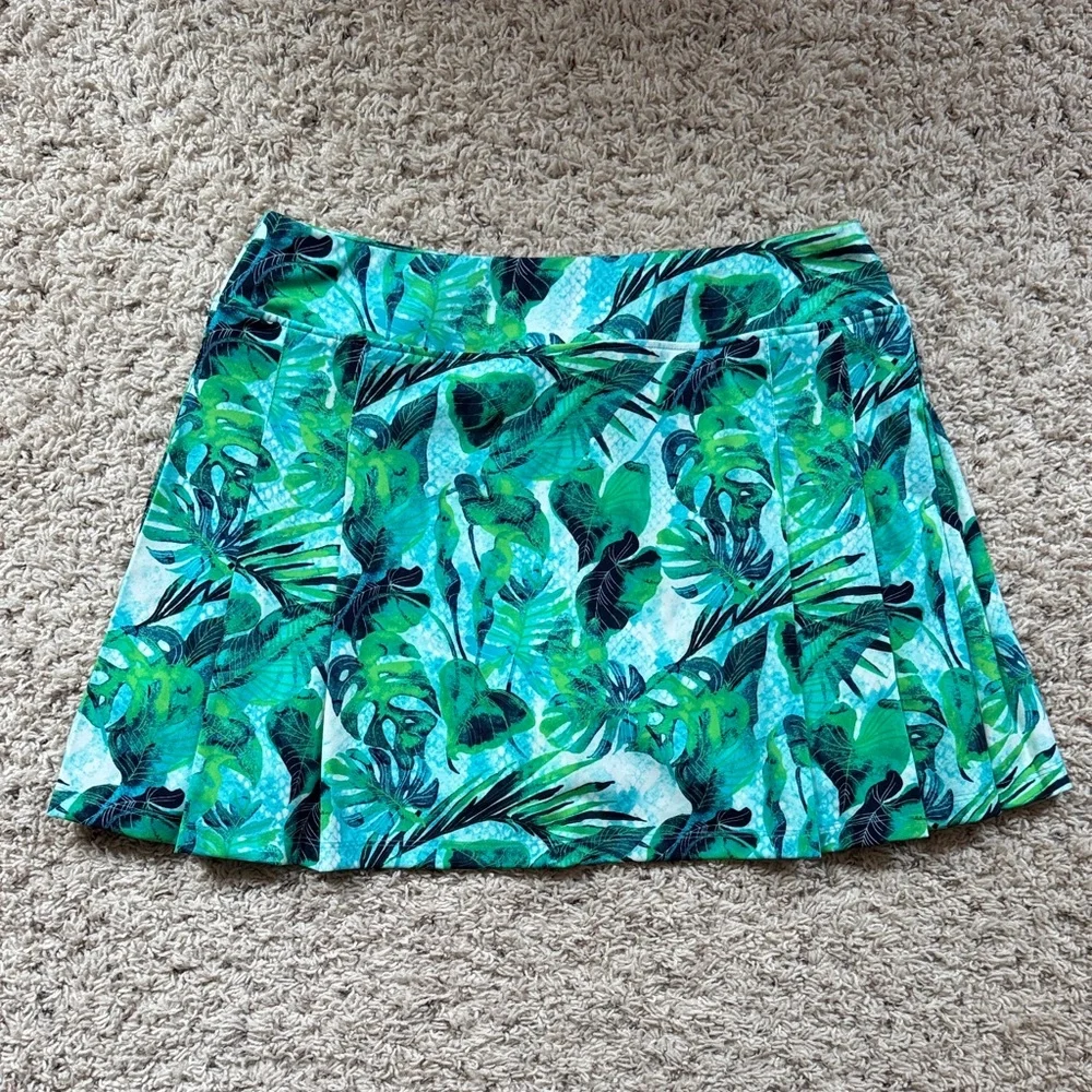 Tommy Bahama Azure Lagoon Golf Skort, L - Picture 4 of 7